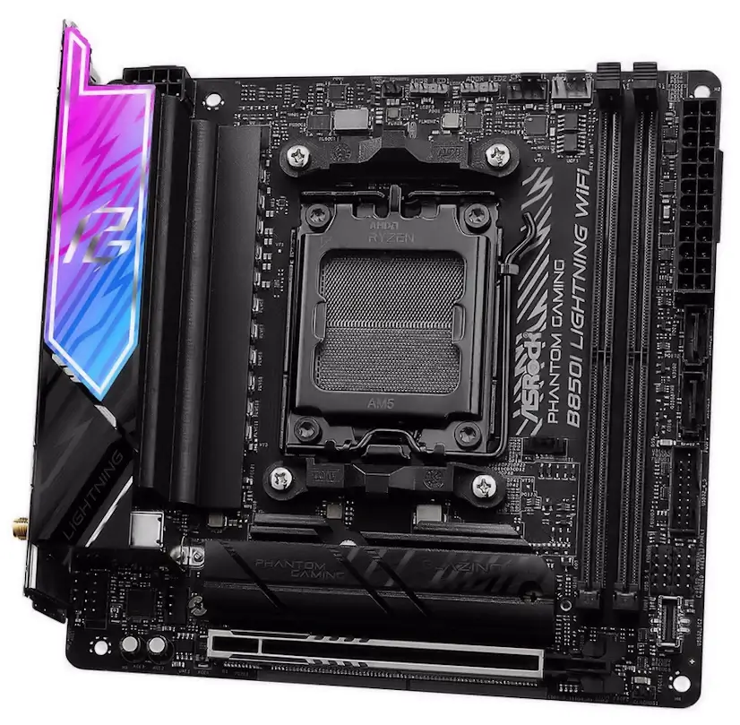 Galapagar PC - Montaje Placa Base ASRock B850I Lightning WIFI Galapagar